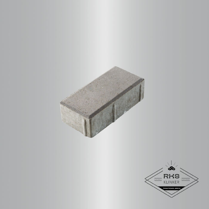 Плитка тротуарная БелАрБет, Прямоугольник, Серый, 40 мм в Калуге